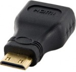 Obrzok produktu 4World redukcia, mini HDMI typ C [M] na HDMI [F], ierny