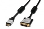 Obrázok produktu Digitus redukcia, DVI-D(M) na HDMI(M), 3m