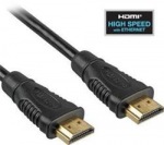 Obrzok produktu Kbel HDMI-HDMI, 1,5m, tienen, ver.1.4, ethernet