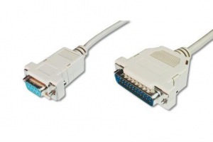 Obrzok ASSMANN LPT Connection Cable DSUB25 M(plug)  - AK-580100-050-E