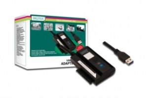 Obrzok USB konvertor DIGITUS - USB 3.0 na SATA II adaptr s kblom - DA-70300-1
