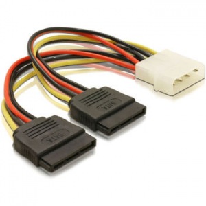 Obrzok Qoltec SATA adaptr POWER MOLEX  - 27618