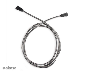 Obrzok AKASA - eSATA na eSATA kabel - 1 - ESATA-E18-BKV2
