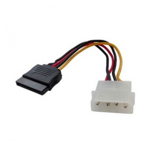 Obrzok tovaru 4World redukcia, MOLEX na SATA, 0,15m - 06857