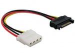 Obrzok produktu Delock napjac kbel, SATA (M) na MOLEX(F) 15cm