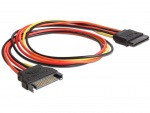 Obrzok produktu Delock Extension Cable Power SATA 15 Pin male > SATA 15 Pin female 50 cm