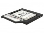 Obrzok produktu Delock Slim SATA 5.25" Installation Frame for 1 x 2.5" SATA HDD up to 9.5 mm