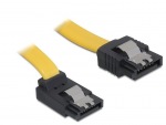 Obrzok produktu Delock Cable SATA 30cm up / straight metal yellow