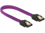 Obrzok produktu Delock SATA cable 6 Gb / s 20 cm straight  /  straight metal purple Premium