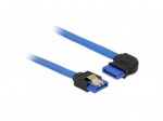 Obrzok produktu Delock Cable SATA 6 Gb / s receptacle straight>receptacle right angled 100cm