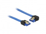 Obrzok produktu Delock Cable SATA 6 Gb / s receptacle straight>receptacle left angled 100cm