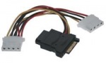 Obrázok produktu Kábel Y napájaci k HDD SATA na 3x 5, 25" F 16cm  