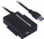 Obrzok produktu USB adapter USB 3.0 to IDE 2, 5 / 3, 5 a SATA zariaden+nap. (USB3)