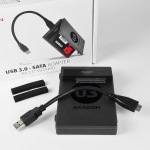Obrzok produktu AXAGON ADSA-1S3 USB3.0 - SATA HDD extern adaptr vrtanie 2.5" pouzdra