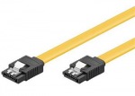 Obrzok produktu PremiumCord 0, 5m SATA 3.0 datov kabel 1.5GBs  /  3GBs  /  6GBs,  kov.zpadka