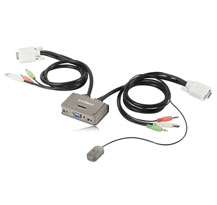Obrzok Edimax KVM USB Audio prepna - EK-2U2CA
