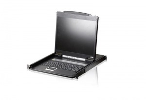 Obrzok ATEN CL1000N KVM Console LCD 19    - CL1000N-ATA-AG