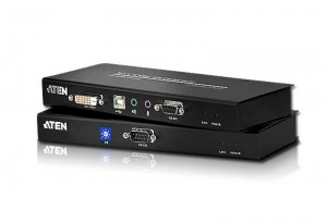 Obrzok ATEN CE600 DVI and USB based KVM Extender with RS-232 serial 60 m - CE600-A7-G