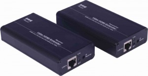 Obrzok HDMI extender na 150m pes jeden kabel Cat5e - khext150