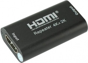 Obrzok PremiumCord 4Kx2K HDMI repeater a do 40m - khrep04