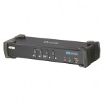 Obrzok produktu ATEN CS1764A 4-Port DVI USB 2.0 KVMP Switch,  4x DVI-D Cables,  2-port Hub,  Audio
