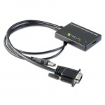 Obrzok produktu Techly konvertor M / F VGA na HDMI,  USB audio