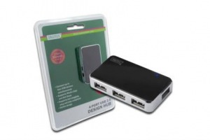 Obrzok DIGITUS Hub 4-port USB 2.0 HighSpeed - DA-70220