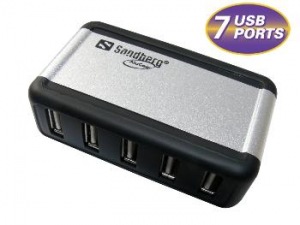 Obrzok Sandberg Hub AluGear USB 2.0 - 135-59
