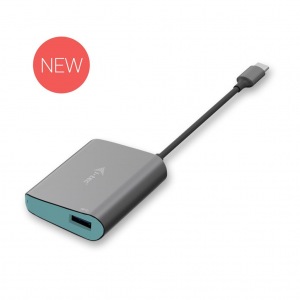 Obrzok i-tec USB-C Metal 3-port HUB 1x USB 3.0 2x USB 2.0 kompatibiln s Thunderbolt 3 - C31METALHUB