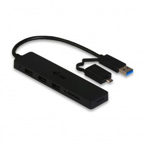 Obrzok i-tec USB 3.0 Slim HUB 3 Port  - U3CR3HUB