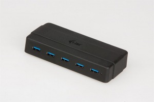 Obrzok i-tec USB 3.0 Charging HUB 7 Port s napjacm adaptrom 2x USB 3.0 nabjac port - U3HUB742