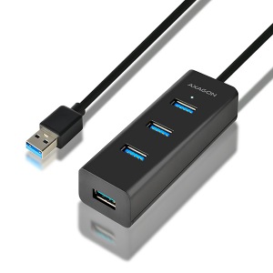 Obrzok AXAGON HUE-S2BL 4x USB3.0 CHARGING hub 1.2m cable - HUE-S2BL