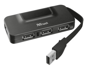 Obrzok Rozboova TRUST Oila 4 Port USB 2.0 Hub - 20577