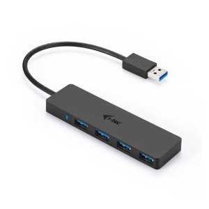 Obrzok i-tec USB 3.0 SLIM HUB 4 Port passive - Black - U3HUB404