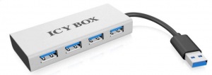 Obrzok Icy Box 4xPort USB 3.0 Hub - IB-AC6104