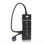 Obrzok produktu Patriot Portable SuperSpeed 4-Port Hub USB 3.0 5Gbps