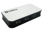 Obrzok produktu Sandberg Hub USB 3.0,  4 porty,  bielo-ierny