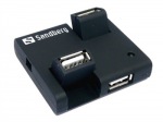 Obrzok produktu Sandberg Hub USB 2.0,  4 porty,  ierny