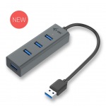 Obrzok produktu i-tec USB 3.0 Metal 4-port HUB 4x USB 3.0 pasvny