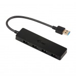 Obrzok produktu i-tec USB 3.0 SLIM HUB 4 Port passive,  ierny