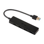 Obrzok produktu i-tec USB 3.0 SLIM HUB 4 Port passive  Black