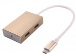 Obrzok produktu PremiumCord USB3.1 hub 4x USB3.0 hlinkov pouzdro