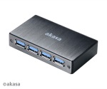 Obrzok produktu AKASA rozboova, USB 3.0, 4porty, hlink