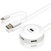 AXAGON 4x USB2.0 cable hub  - HUE-X6G | obrzok .2