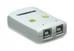 Obrzok produktu Manhattan Hi-Speed USB 2.0 Automatic Sharing Switch 2 PC - 1 USB