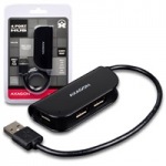 Obrzok produktu AXAGON extern 4 portov rozboova USB2.0, ierny