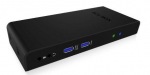Obrzok produktu Icy Box Multi Docking Station for Notebooks and PCs, 2x USB 3.0, HDMI, Black