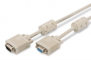 Obrzok ASSMANN VGA Extension cable DSUB15 M (plug)  - AK-310203-018-E