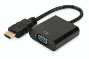 Obrzok Digitus Audio-Video Adapter HDMI type A to VGA - DA-70461