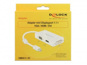Obrzok Delock Adapter mini Displayport 1.1 male > VGA   - 
